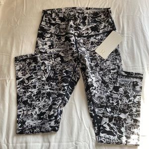 Lululemon waunder under high rise train